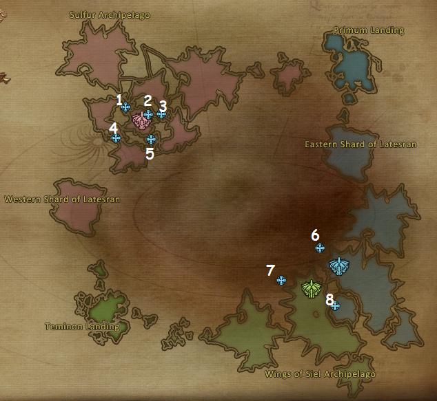 Lower Abyss Artifact Locations